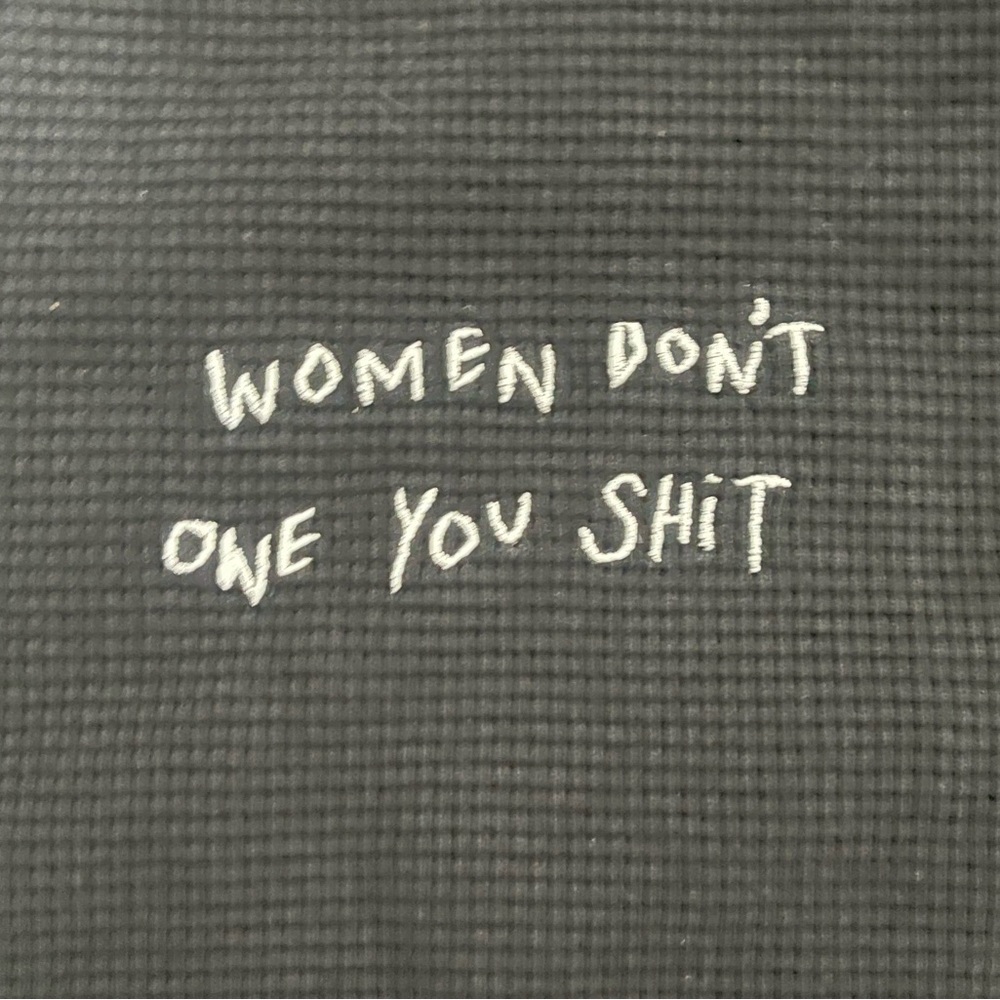 “Women Don’t Owe You Sh@t” Ribbed Tank - Picture 4 of 10